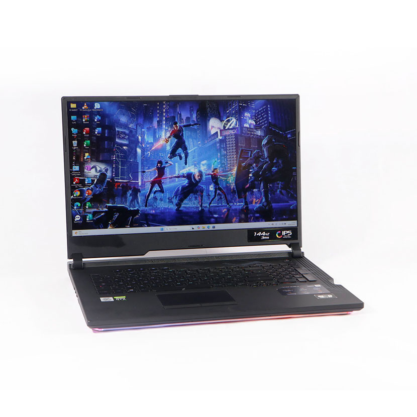 Vente de PC Gamer d'occasion ASUSTrek Rog STRIX G372LW Core i7 10ᵉ Gen CPU @ 2,60GHz (8/16) · RAM 48Go DDR4 SSD M2 1.24To + SSD M2 1To · GPU 8Go · Écran 17.3" FHD + Clavier Lumineux