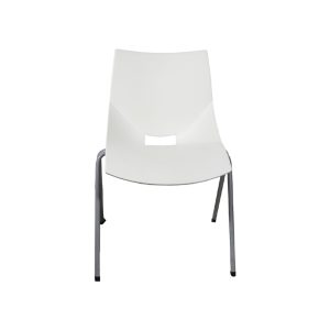 Chaise visiteur - GloDea Coque - Blanc (Grade C)