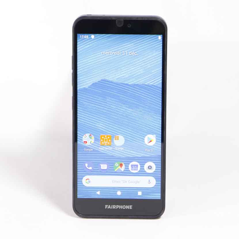 Vente de Smartphone d'occasion à Abidjan : Fairphone 3 · Écran OLED 5.7" · Capacité : 4Go/64Go · Dual SIM (Nano SIM) + microSD *Garantie 6 mois