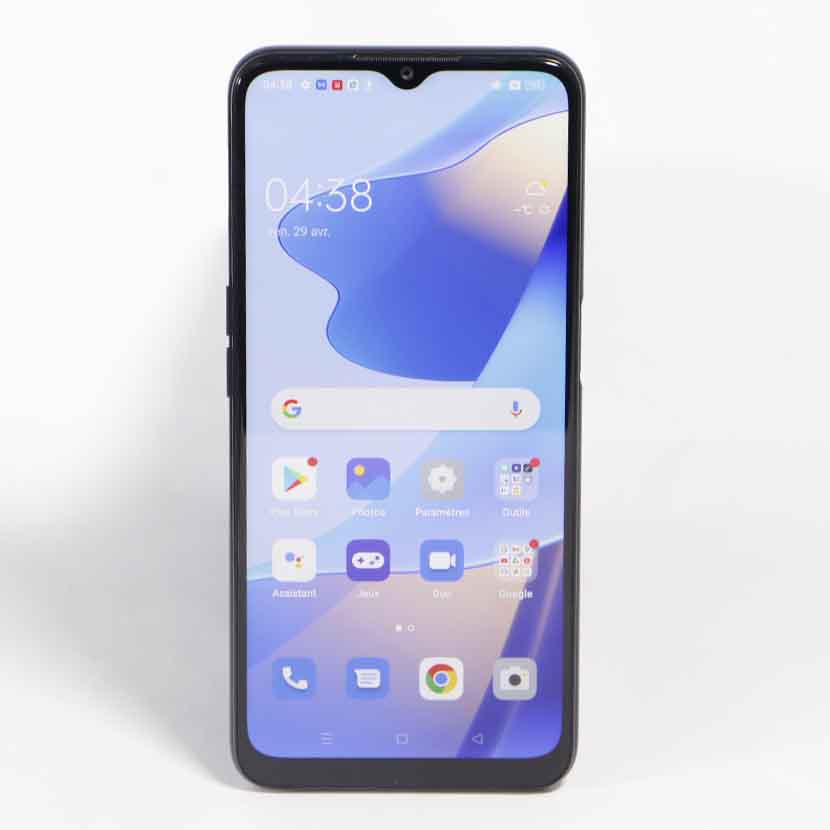 Vente de Smartphone d'occasion à Abidjan : Oppo A16 · Android 14 · Écran OLED 6.56" HD+ · Capacité 6Go/128Go · Double SIM (nano SIM) sans MicroSD *Garantie 6 mois