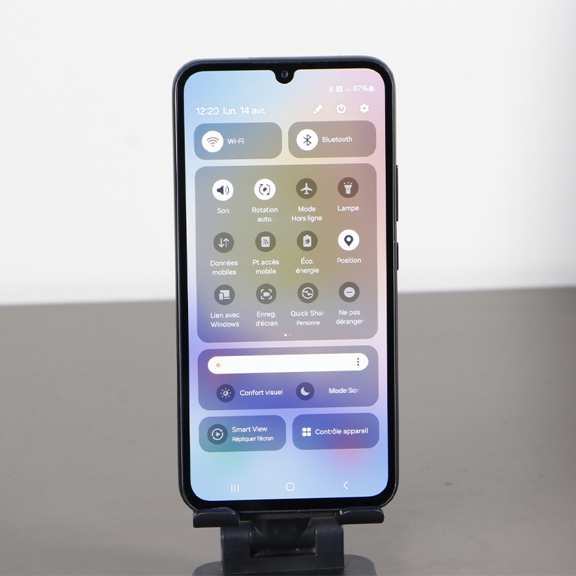 Téléphone Portable Samsung Galaxy A34 5G Android 13 - RAM 6Go Capacité 128Go avec Empreinte digitale – Image 3