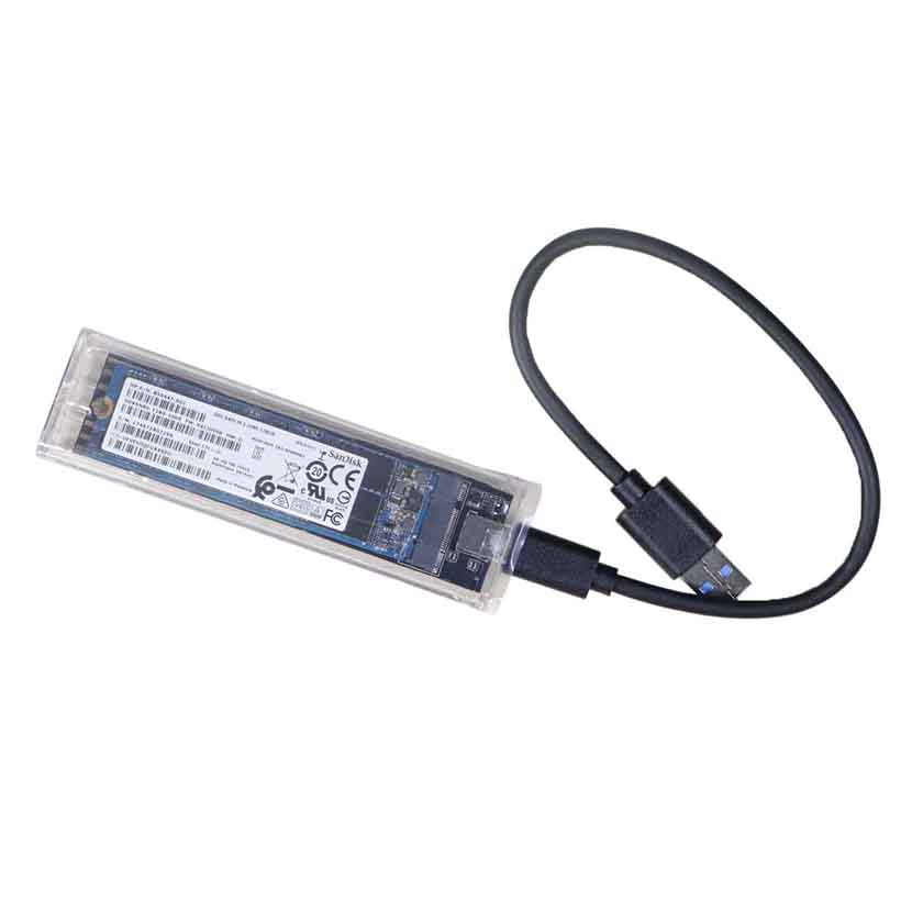 Disque Externe SSD M2 NVMe USB 3.1 - 128Go