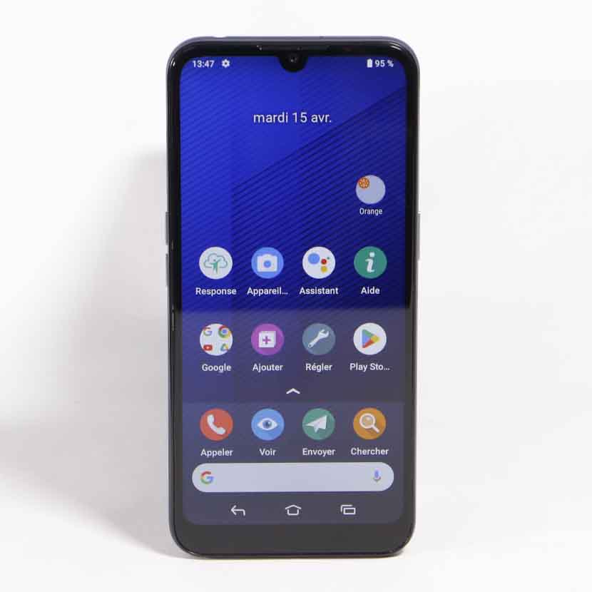 SmartPhone d'occasion à Abidjan : Doro 8020 · Écran 6.1" · Capacité 4Go/64Go · 1 nano Sim + MicroSD · Caméra Princip/Selfie: 16/5Mpx *Garantie 6 mois