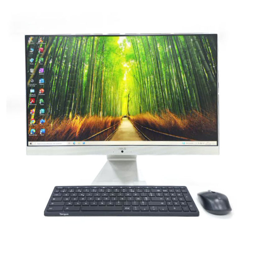 Vente de Tout-en-un ASUS Vivo V241fa · Intel Core i3 (8ᵉ Gén.) CPU @ 2.10 GHz · RAM : 8Go DDR4 · Stockage : SSD 256Go + HDD 1To · Écran 24'' FHD · Garantie 3 mois